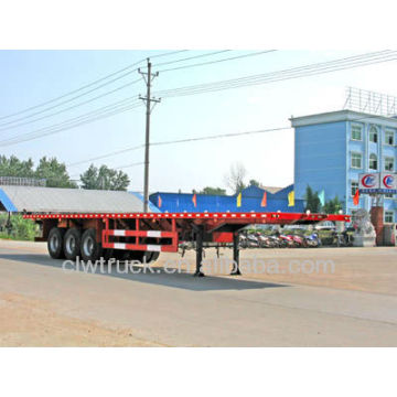 tri-axle flatbed semi trailer,container semi trailer